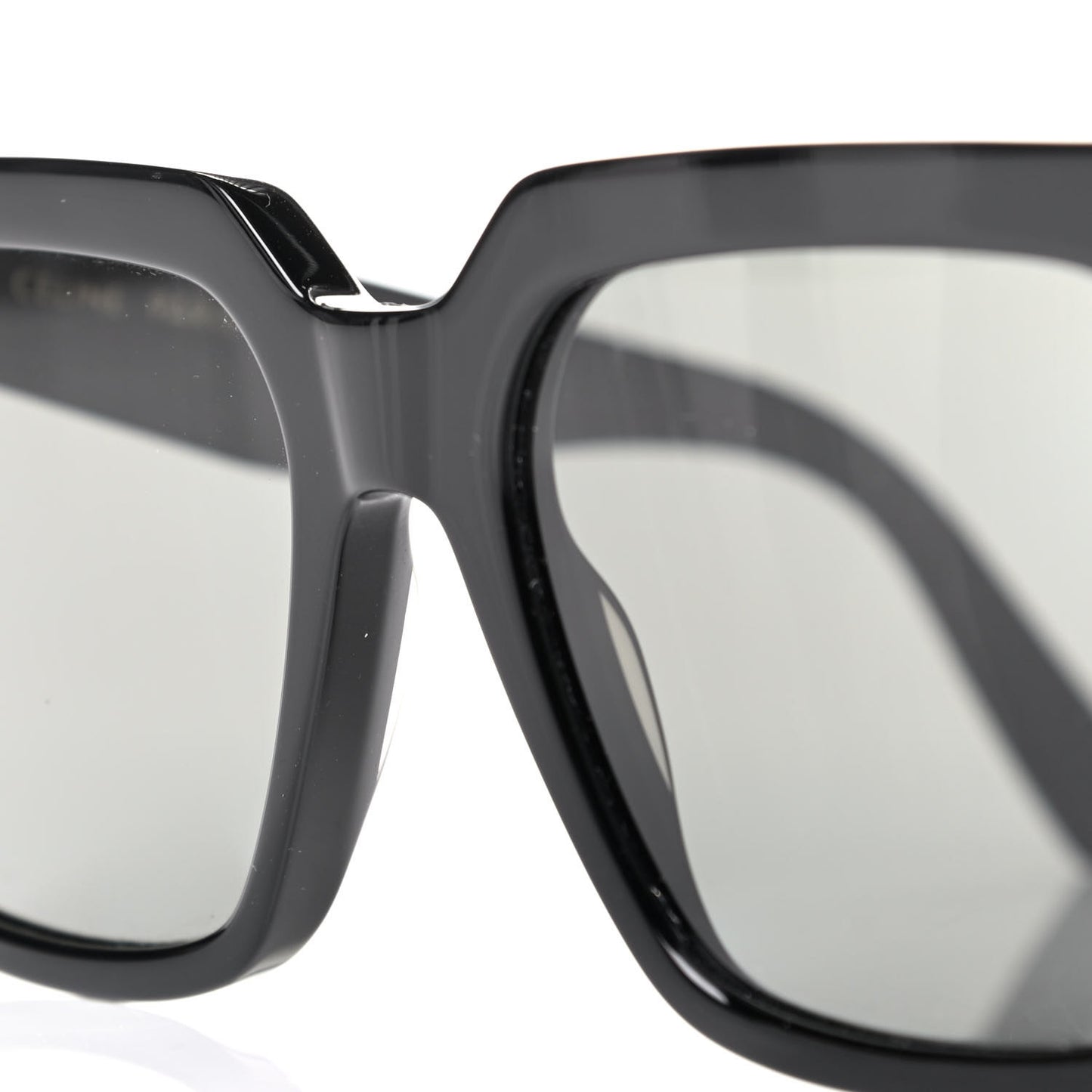 Acetate Polarized Oversized Sunglasses CL4055IN Black
