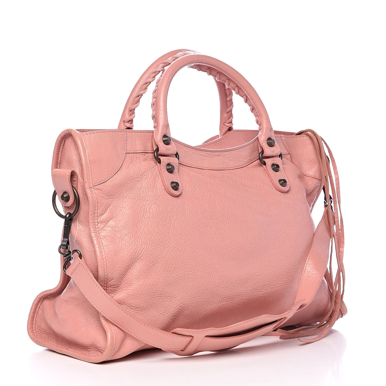 Balenciaga Agneau Classic Hardware City Rose Peche 3 of 15