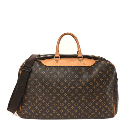 Louis Vuitton Monogram Alize 2 Compartment Luggage Travel Bag 1 of 9