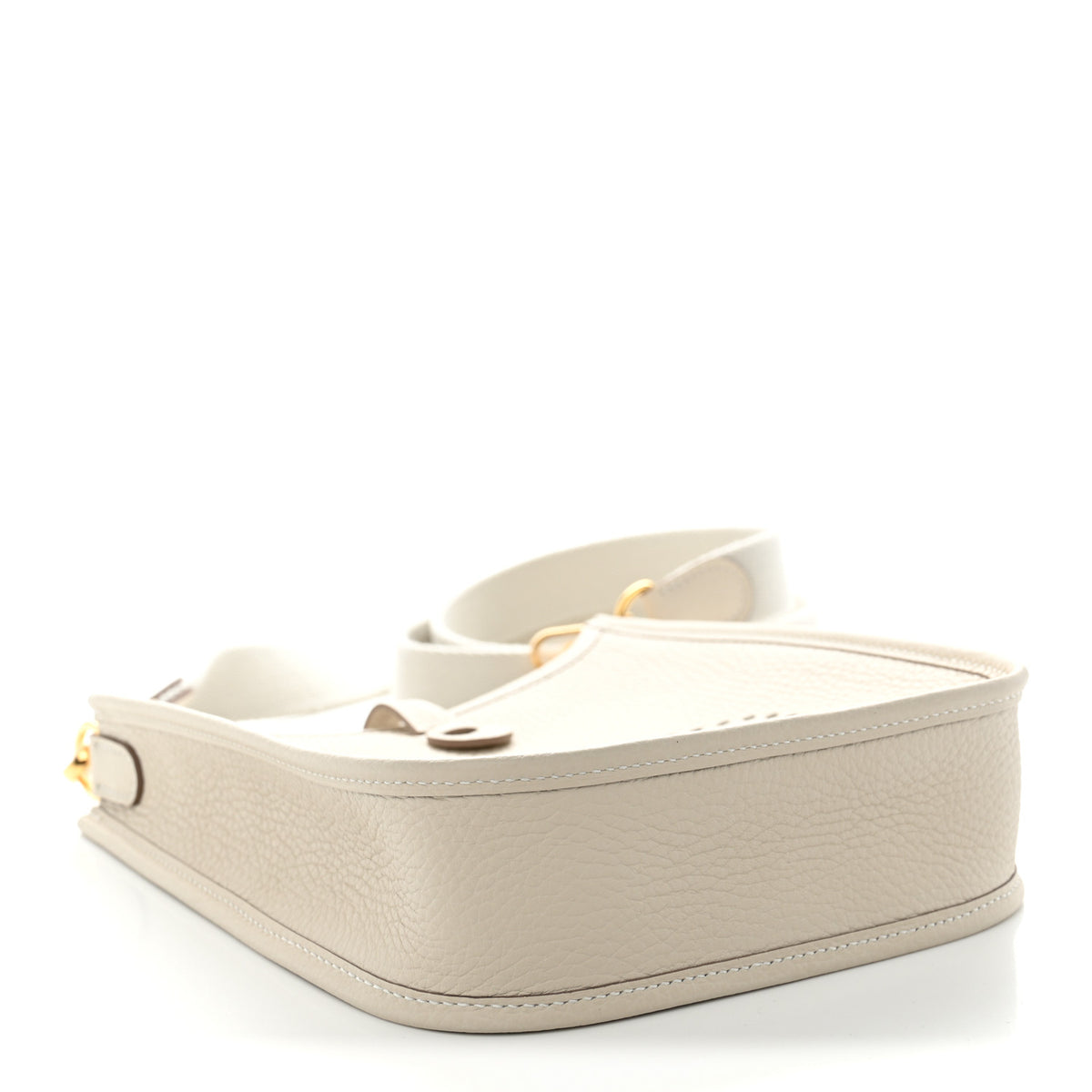 Hermes Taurillon Clemence Evelyne TPM Craie 4 of 11