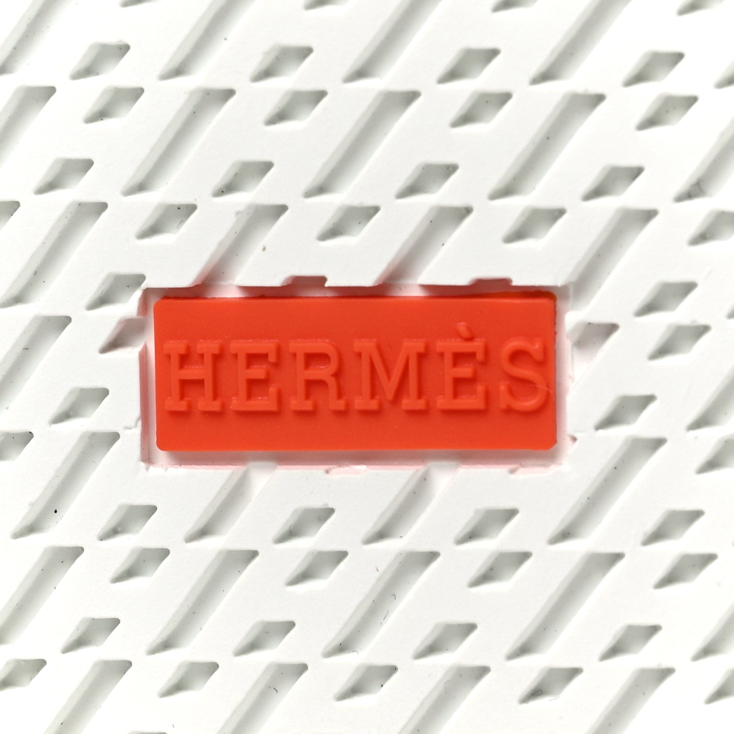 Hermes Calfskin Day Sneakers 36.5 Multicolor White 8 of 9