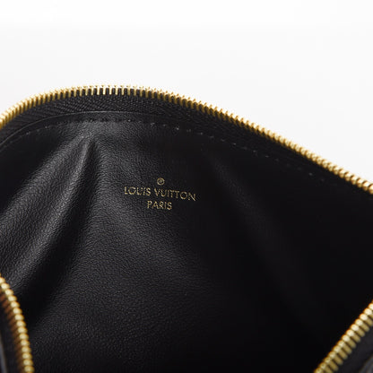 Louis Vuitton Empreinte Felicie Chain Wallet Zippered Insert Black 6 of 6