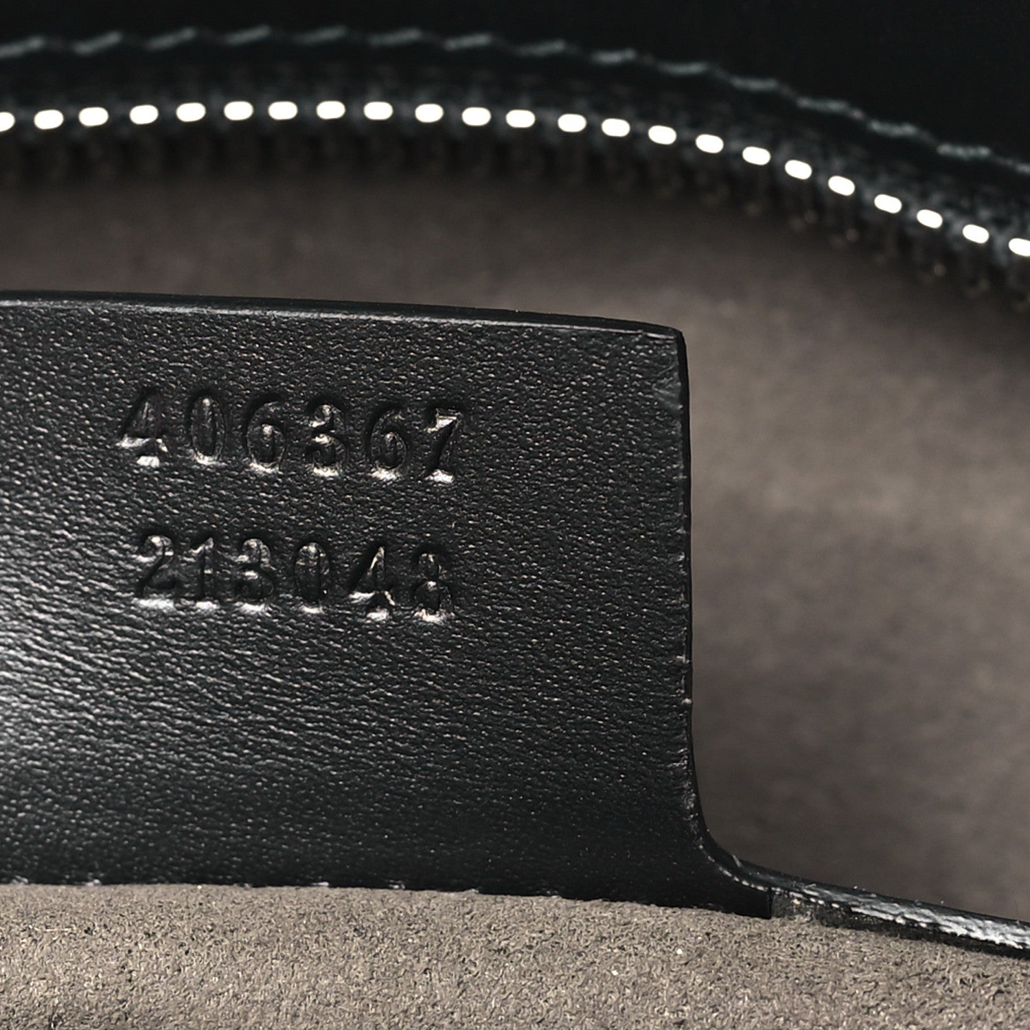 Gucci Guccissima Signature Medium Double Buckle Flap Messenger Bag Black 7 of 11