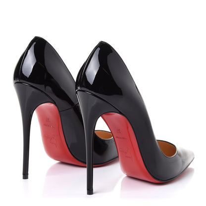 Christian Louboutin Patent So Kate 120 Pumps 37 Black 4 of 11