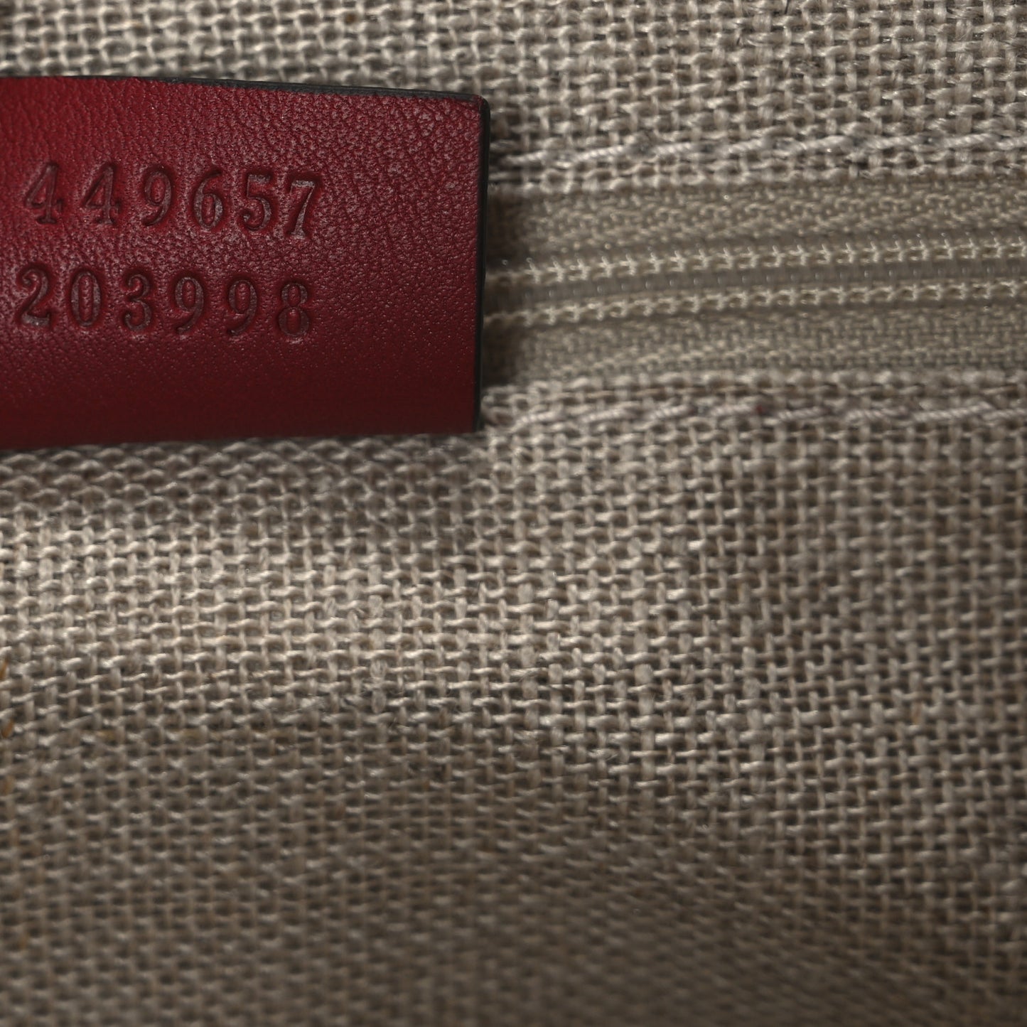 Soft Microguccissima Dome Satchel Red