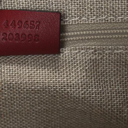 Gucci Soft Microguccissima Dome Satchel Red 7 of 10