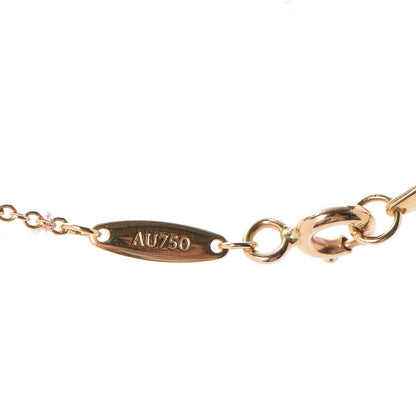 Tiffany 18K Yellow Gold Diamond .14ct Elsa Peretti Diamonds by the Yard Pendant Necklace 6 of 8