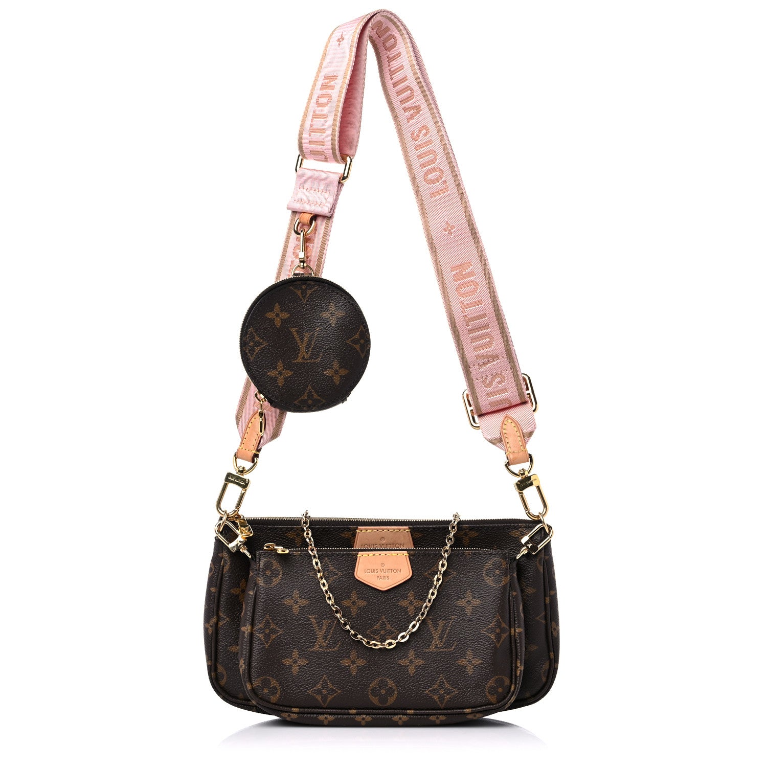 Louis Vuitton Monogram Multi Pochette Accessories Rose Clair 1 of 15