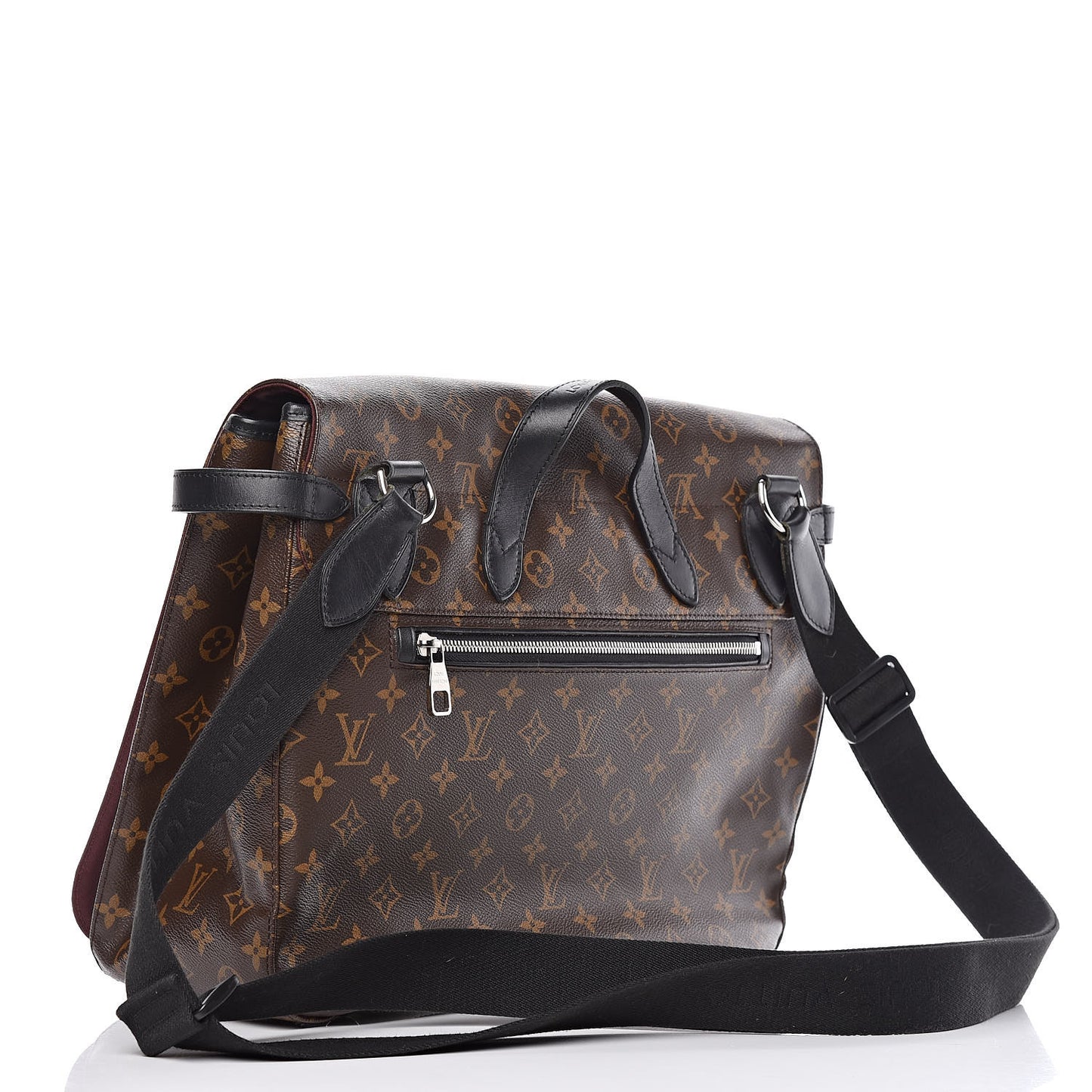 Monogram Macassar Drake Messenger
