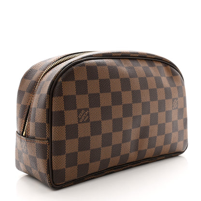 Louis Vuitton Damier Ebene Toiletry Bag 25 3 of 10