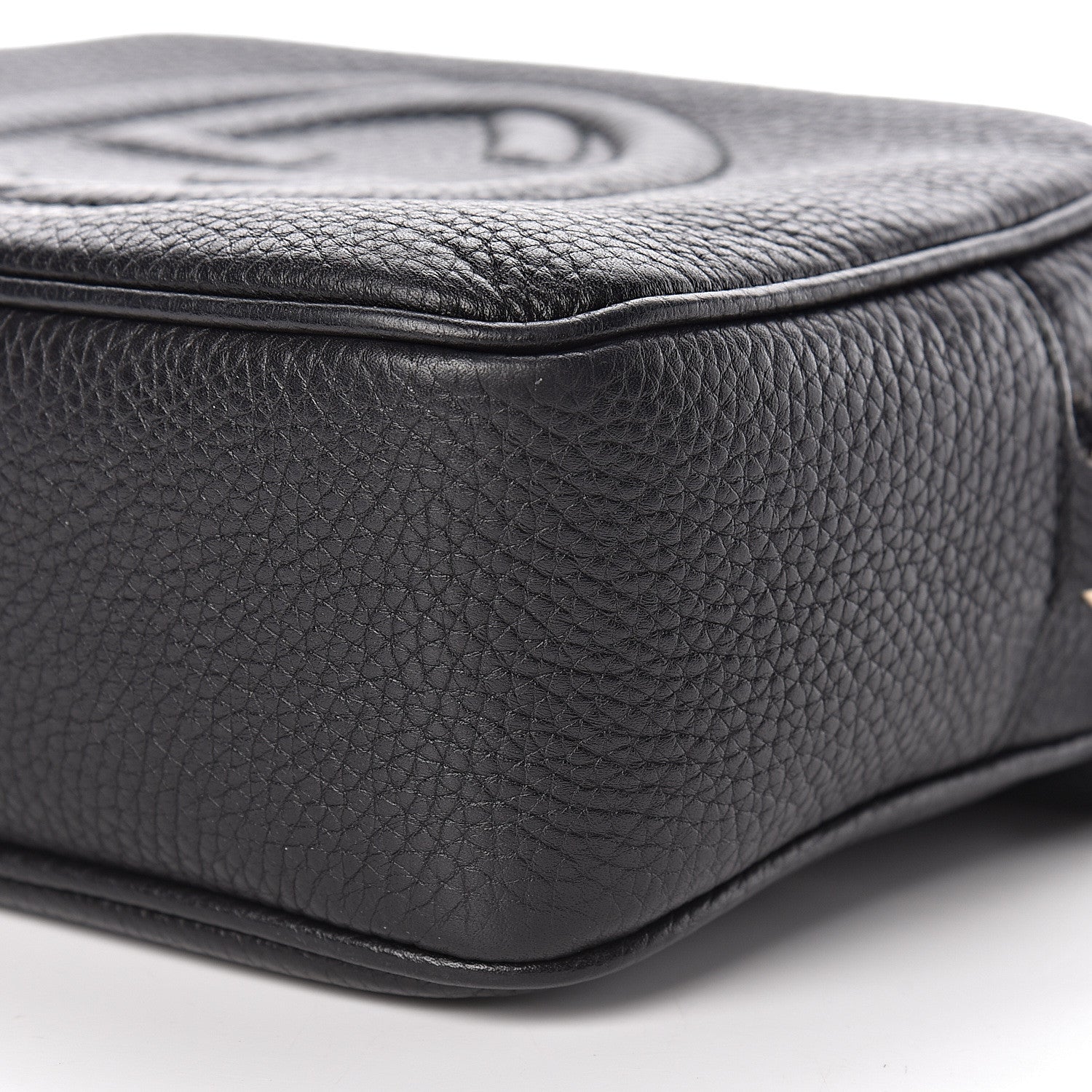 Gucci Pebbled Calfskin Small Soho Disco Bag Black 11 of 13