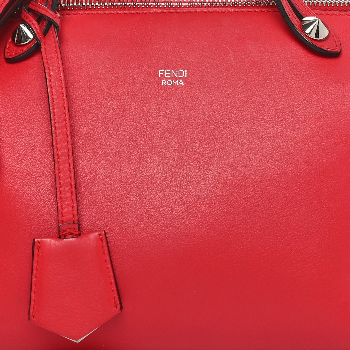 Vitello Dolce Medium By The Way Boston Bag Fiamma