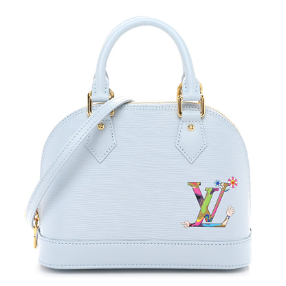Louis Vuitton LV x TM Epi Alma BB Washed Blue 1 of 10