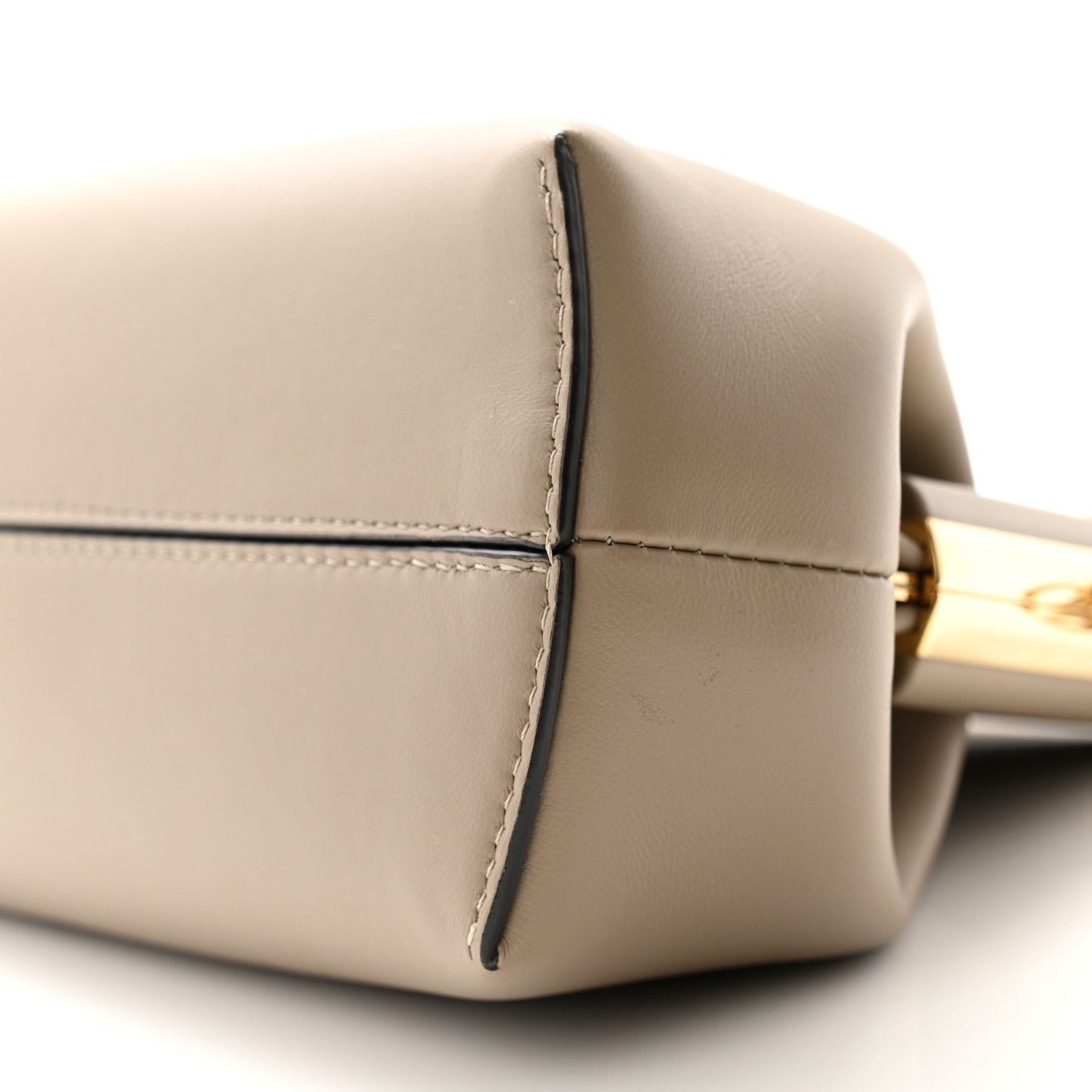 Shiny Nappa Small Fendi First Dove Gray