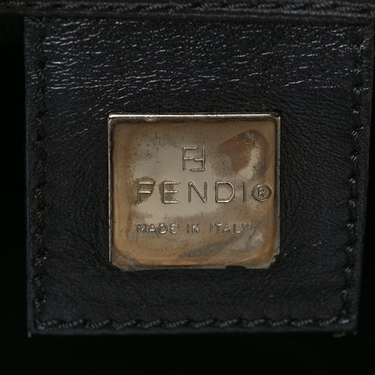 Fendi FF Canvas Bucket Bag Black 6 of 10