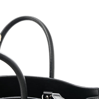 Saint Laurent Grained Calfskin Baby Sac De Jour Black 11 of 11