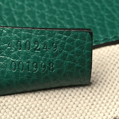 Gucci Pebbled Calfskin Small Dionysus Shoulder Bag Emerald 7 of 10