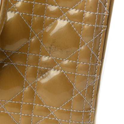 Christian Dior Patent Cannage Large Lady Dior Beige 5 of 5