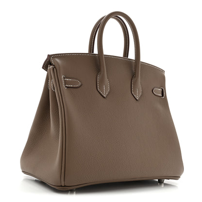 Hermes Togo Birkin 25 Etoupe 3 of 10