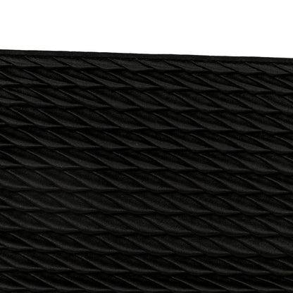 Chanel Satin Crystal Woven Clutch Black 9 of 11