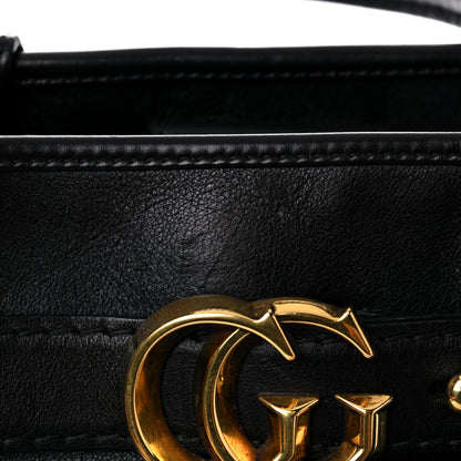 Gucci Calfskin Medium GG Running Tote Black 20 of 27
