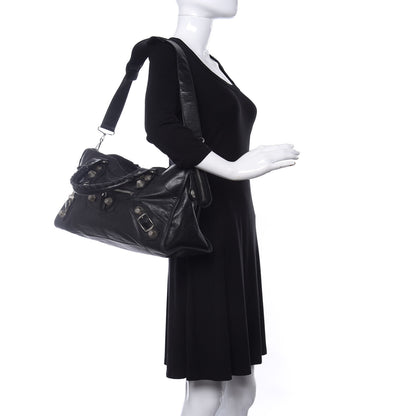 Balenciaga Agneau Giant 21 Silver Hardware Part Time Black 2 of 11