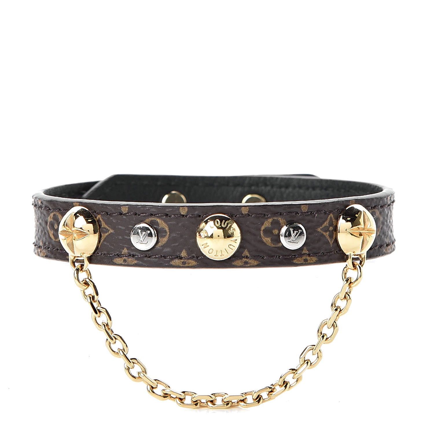 Louis Vuitton Monogram Harajuku Chain Bracelet 17 1 of 7