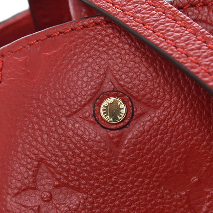 Louis Vuitton Empreinte Montaigne Nano Cherry 9 of 13
