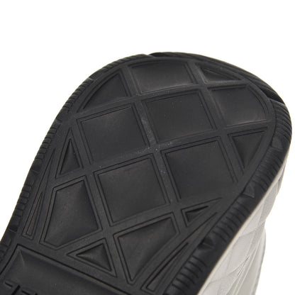 Chanel Velvet Calfskin Mixed Fibers CC Sneakers 35.5 Ivory Black 13 of 14