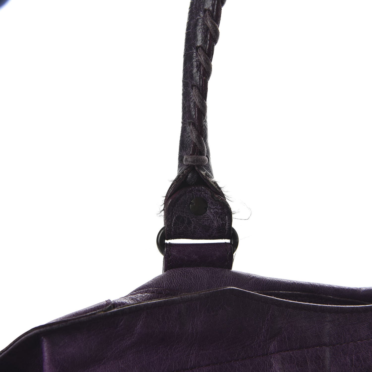 Balenciaga Agneau Classic Hardware Part Time Raisin 13 of 14