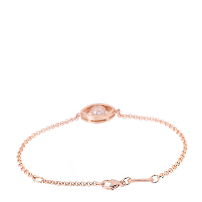 Chopard 18K Rose Gold Diamond Good Luck Charms Eye Bracelet 3 of 6