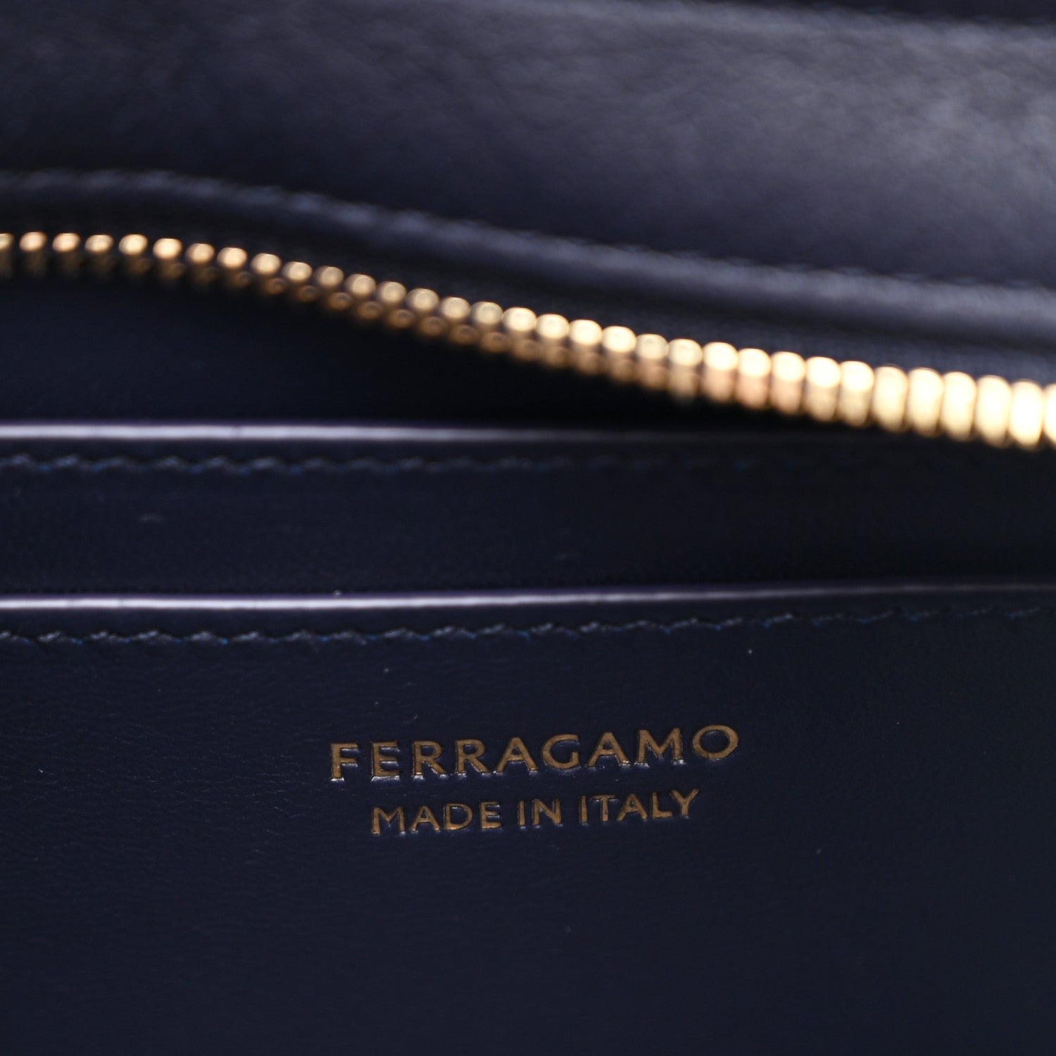 Salvatore Ferragamo Calfskin Mini Hug Crossbody Bag Midnight 6 of 9