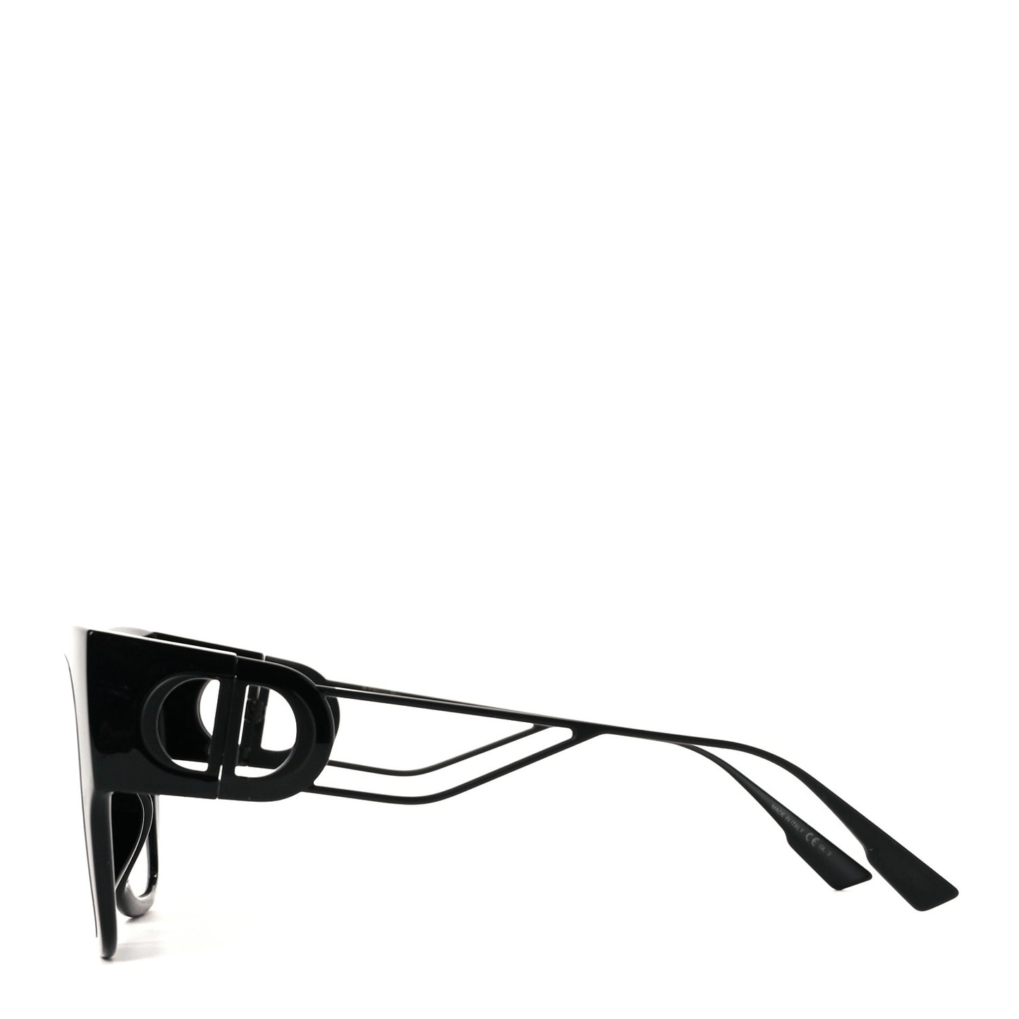 Square 30 Montaigne Sunglasses Black