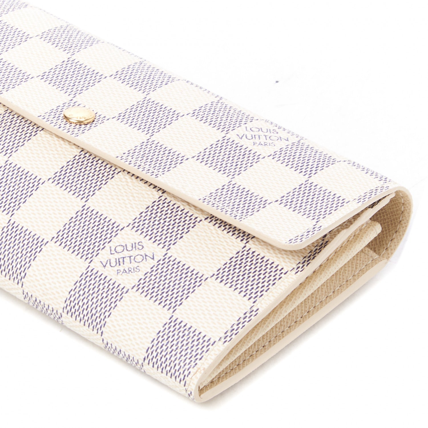 Louis Vuitton Damier Azur Sarah Wallet 5 of 8