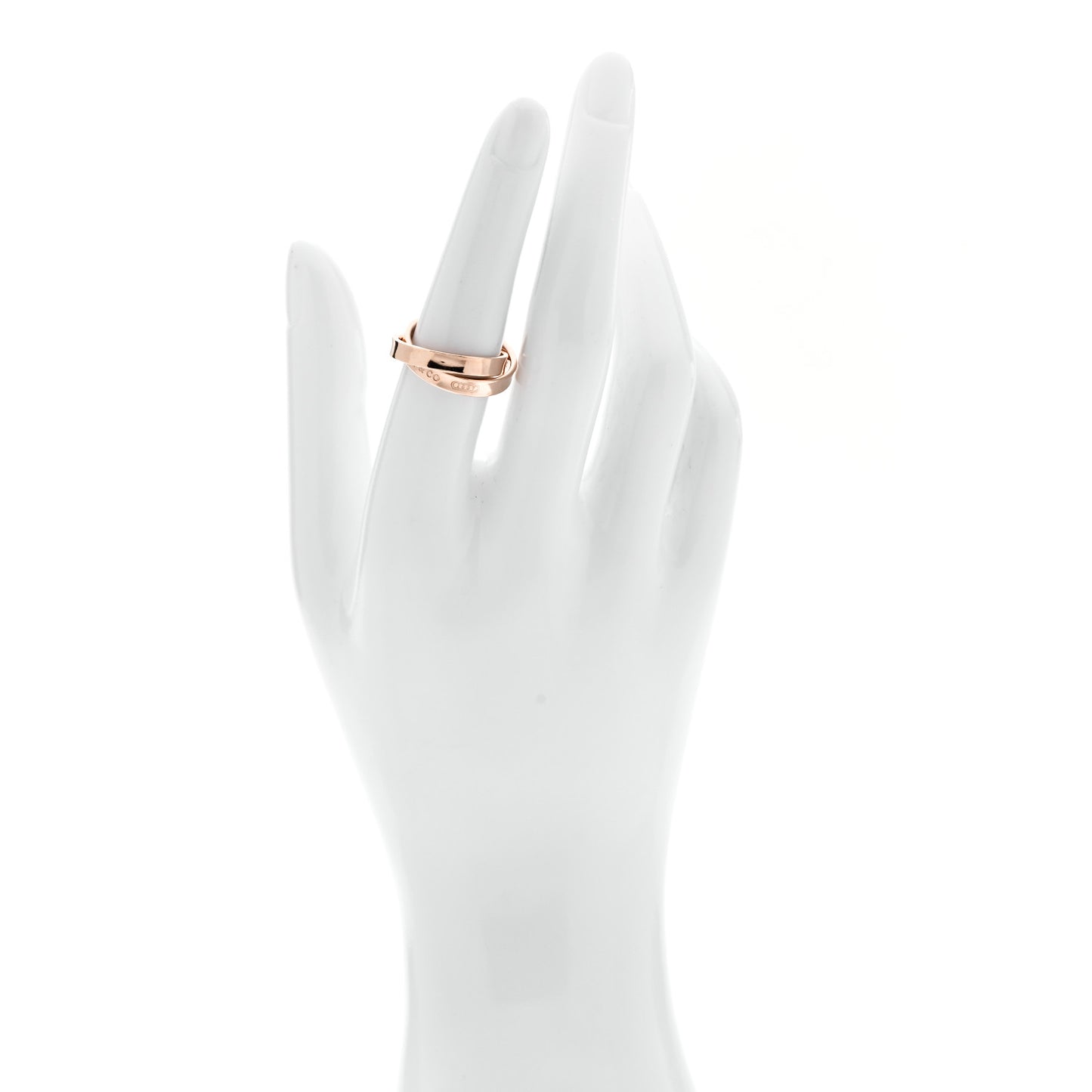 Rubedo 1837 Interlocking Circles Ring 54 7