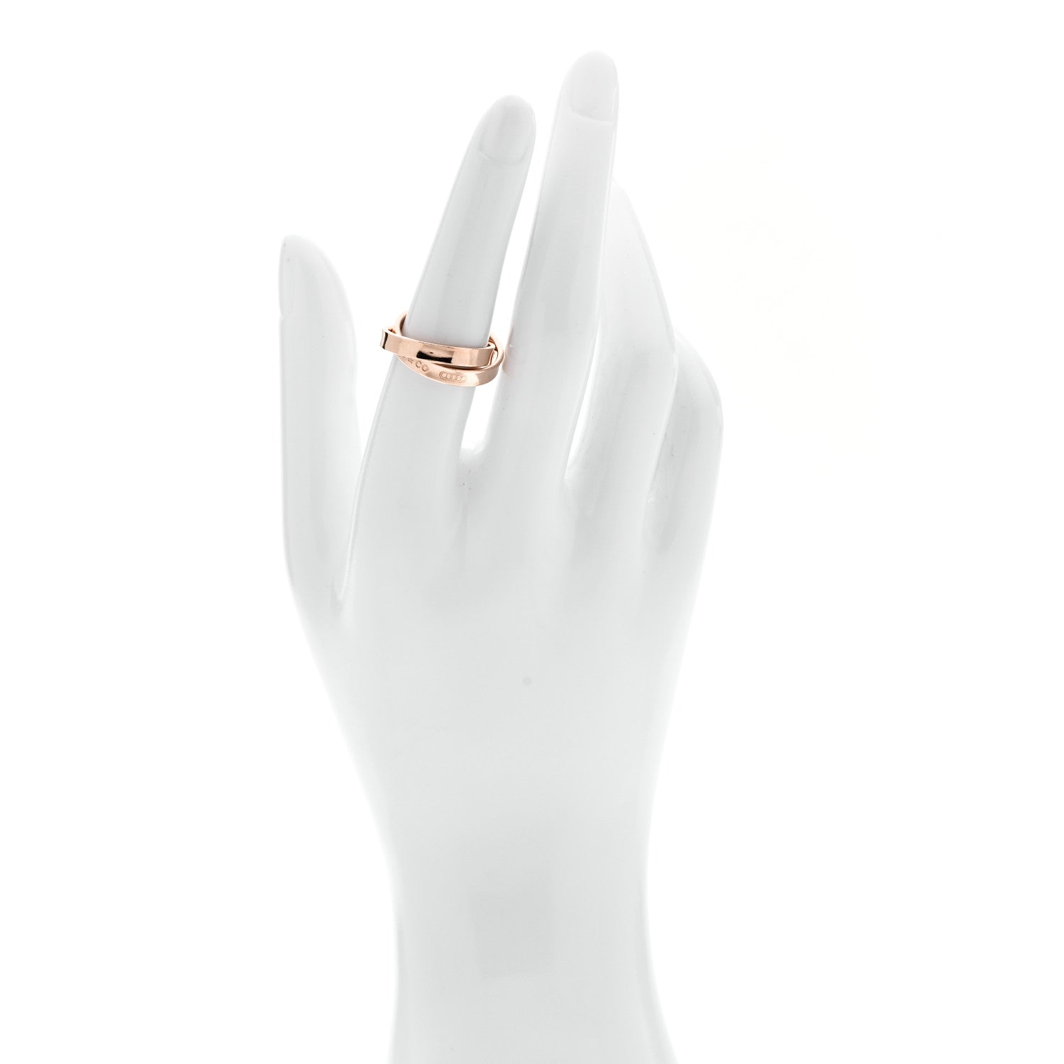 Tiffany Rubedo 1837 Interlocking Circles Ring 54 7 2 of 4