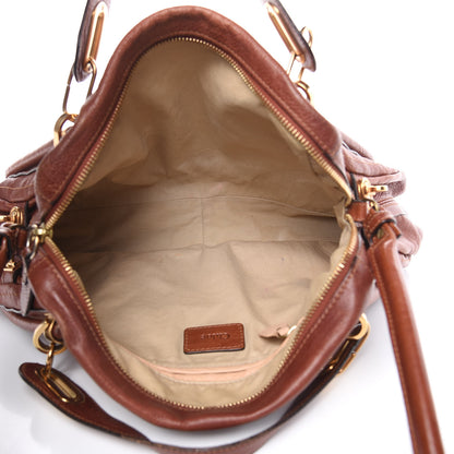 Chloe Calfskin Large Paraty Brown 5 of 19