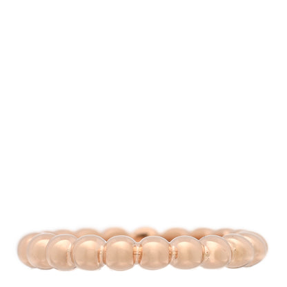 Van Cleef & Arpels 18K Rose Gold Medium Perlee Ring 46 3.75 1 of 5
