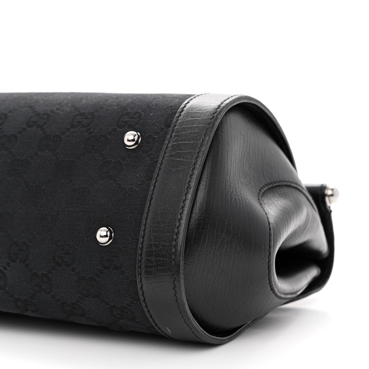 Monogram Bamboo Bullet Bag Black