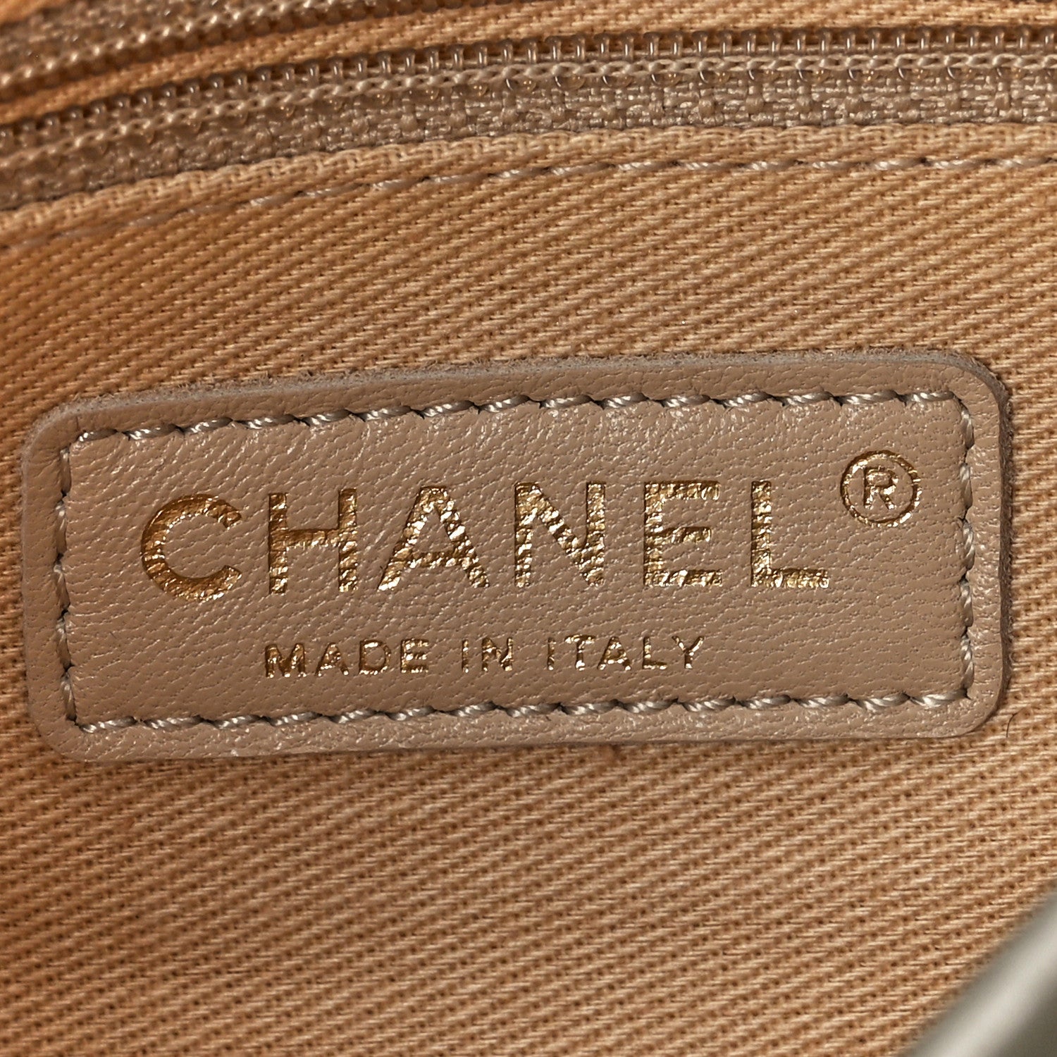 Chanel Metallic Perforated Calfskin Small Up In The Air Flap Light Gold 8 of 13
