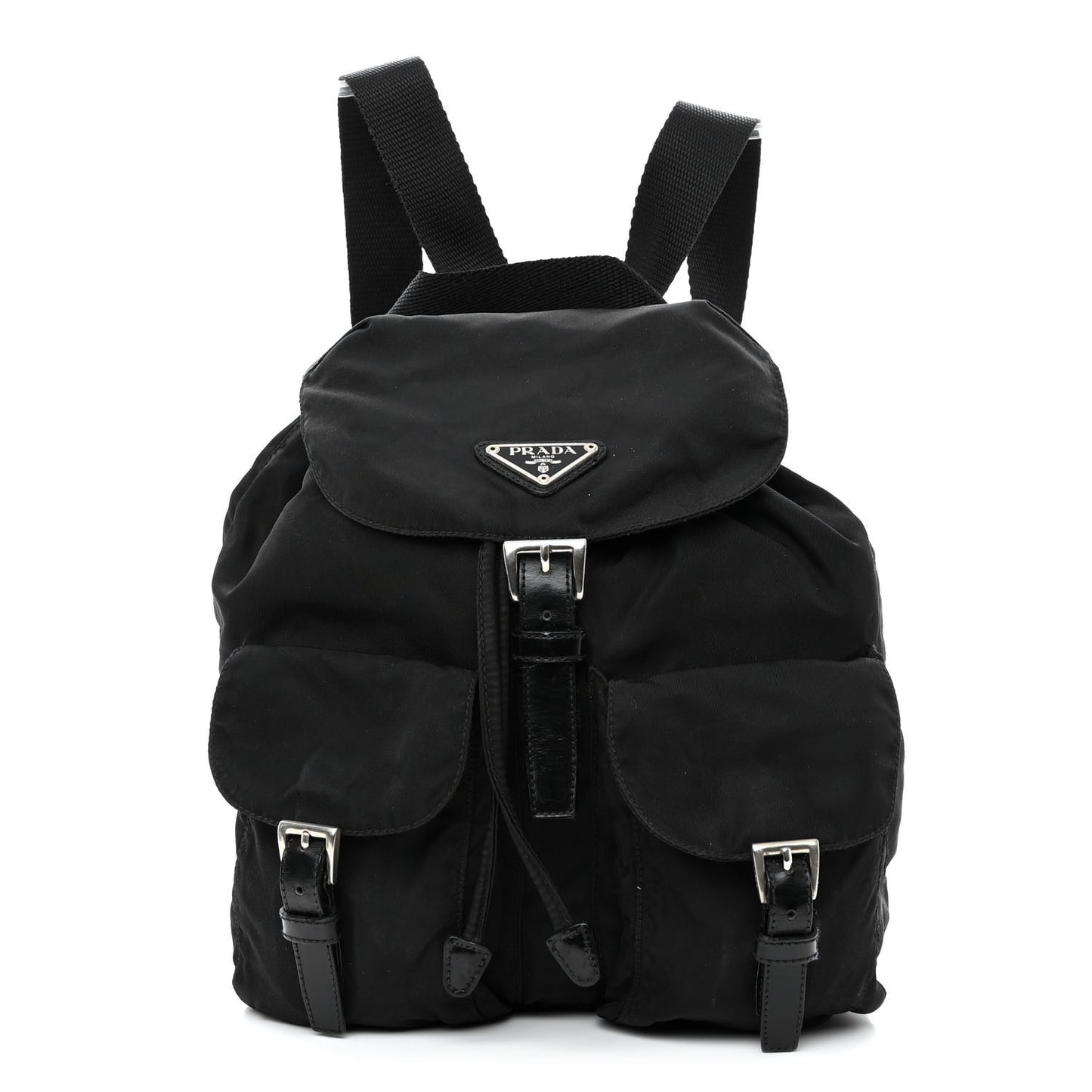 Tessuto Nylon Vela Small Backpack Black