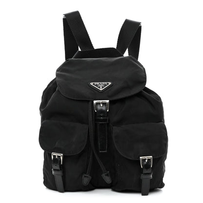 Prada Tessuto Nylon Vela Small Backpack Black 1 of 9