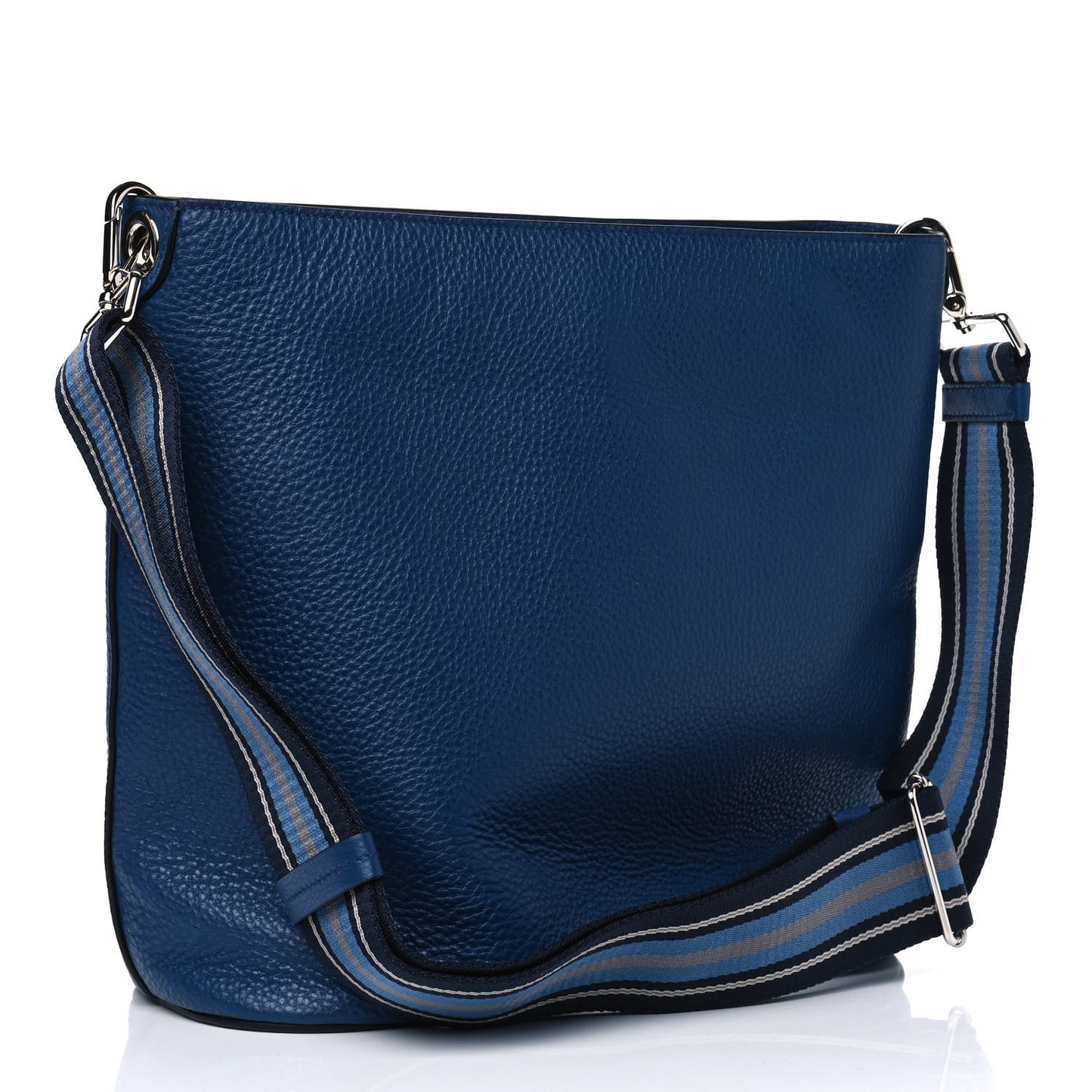 Vitello Phenix Logo Hobo Bluette
