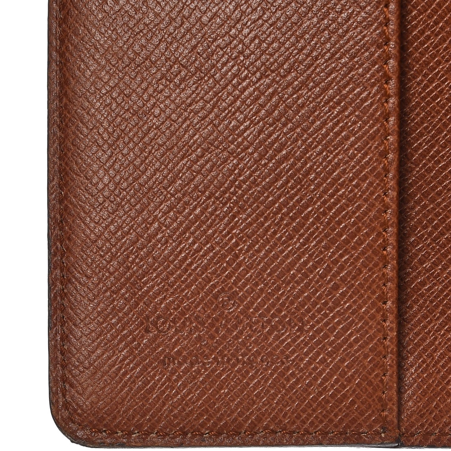 Monogram Pocket Agenda Cover