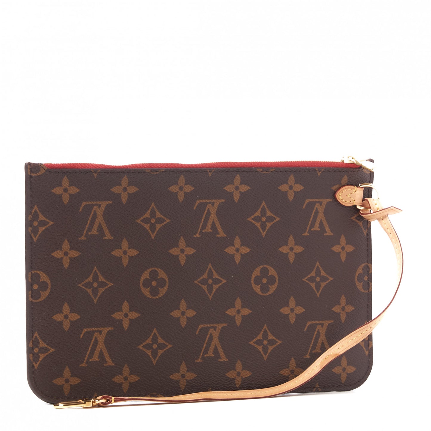 Monogram Neverfull MM GM Pochette Cherry