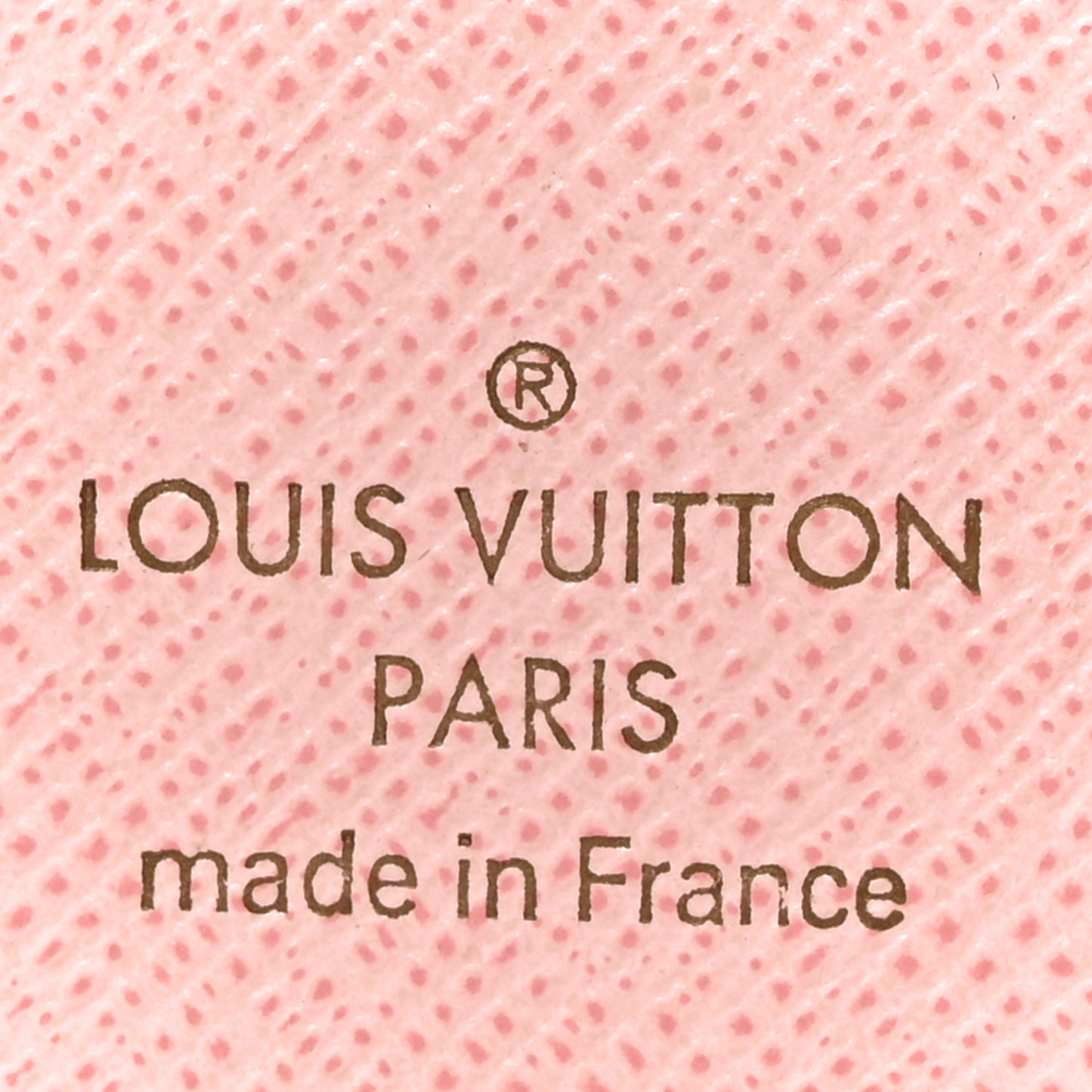 Monogram Zoe Wallet Rose Ballerine