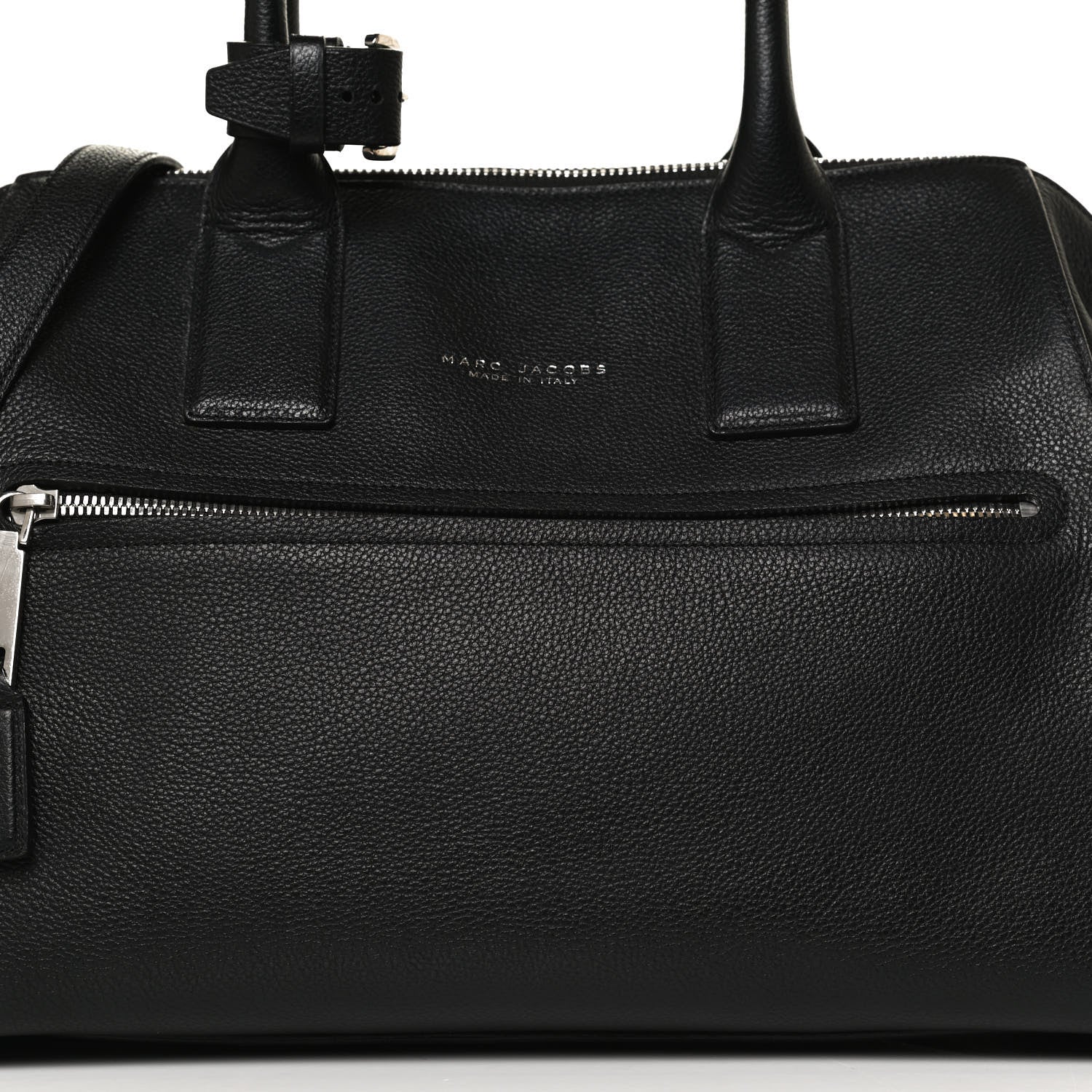 Marc Jacobs Textured Calfskin Medium Incognito Satchel Black 7 of 11