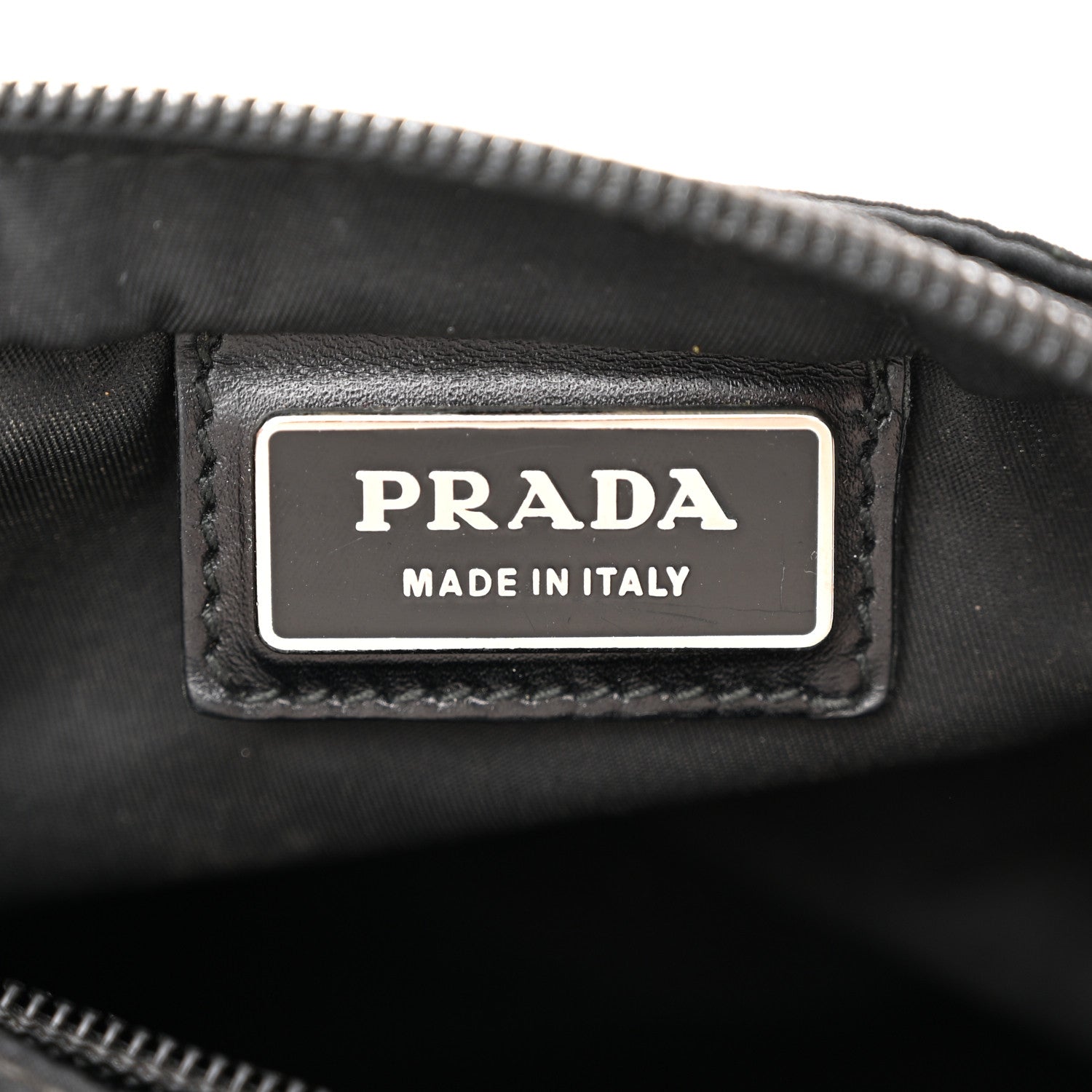 Prada Tessuto Nylon Messenger Bag Black 6 of 9
