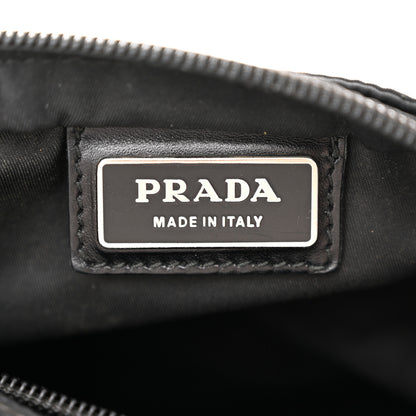 Prada Tessuto Nylon Messenger Bag Black 6 of 9