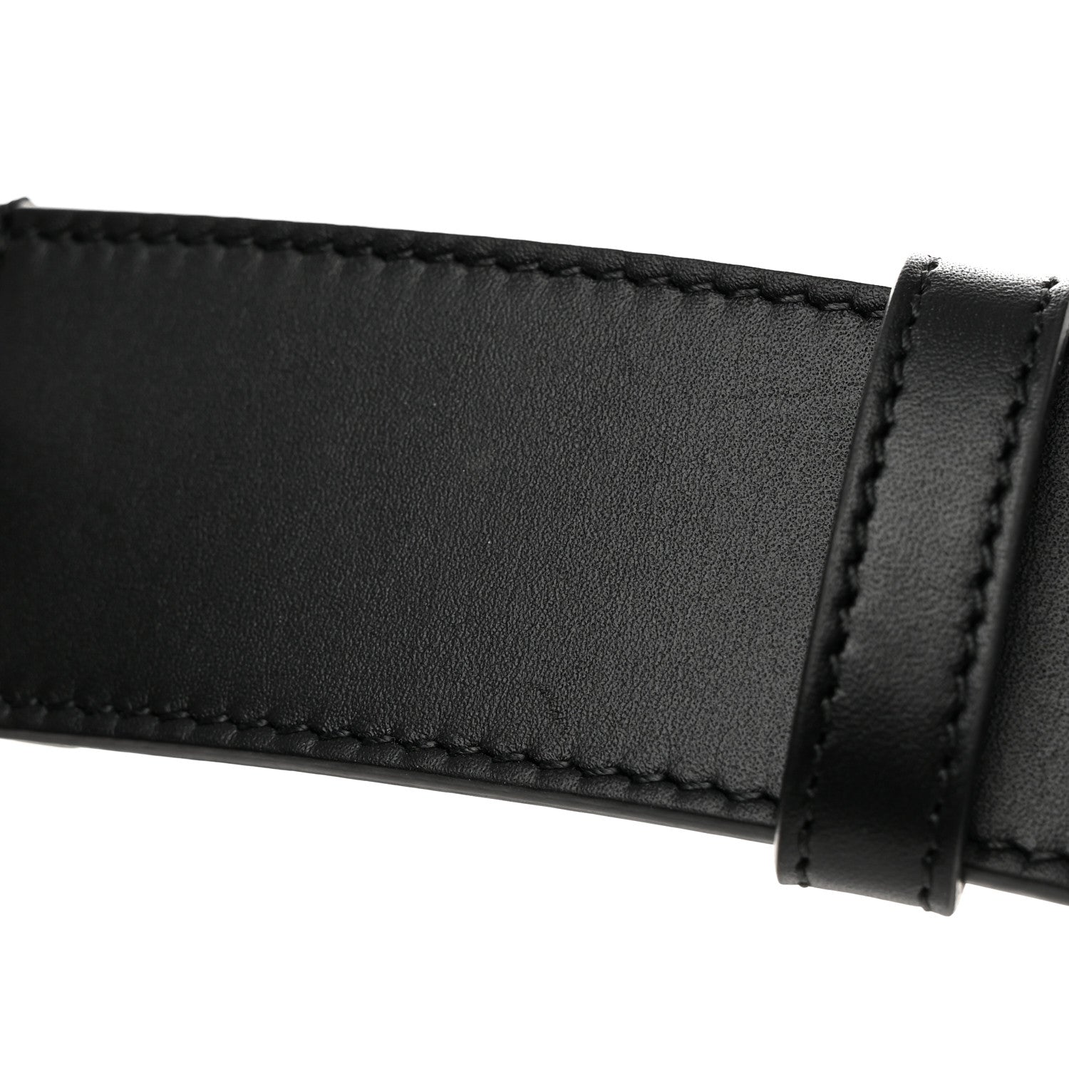 Gucci Calfskin Crystal Double G 40mm Belt 90 36 Black 7 of 9